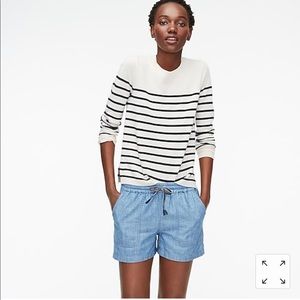 J. Crew seaside short in chambray